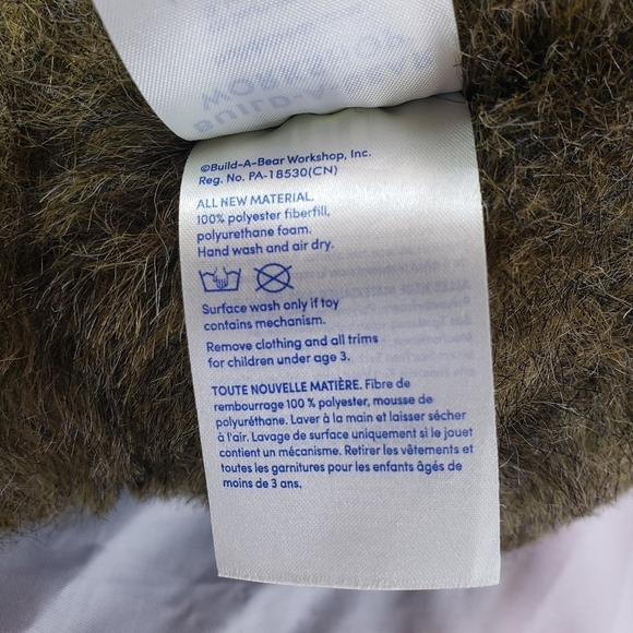 Build A Bear Chubby Cubby Realistic Teddy Bear 25th Celebration 12 Inch 2021 - Picture 9 of 11